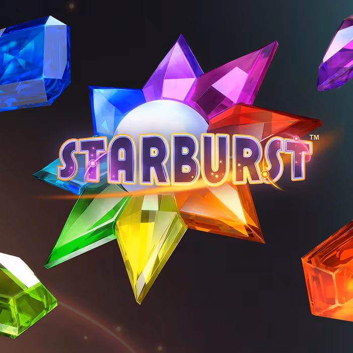Starburst Slot mit kosmischen Edelsteinen und expandierenden Wilds