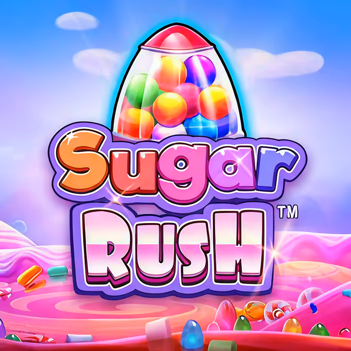 Sugar Rush Süßigkeiten-Slot mit Cluster-Pays-Mechanik